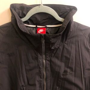 Nike windbreaker trench coat